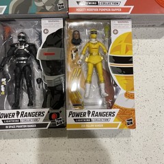 Power Rangers 6″ PUMPKIN RAPPER & KING SPHINX With Black Ranger / Yellow Ranger