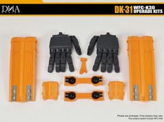 New DNA Design DK-31 Upgrade Kits for WFC-K30 Kingdom Titan Autobot Ark in stock