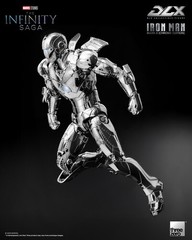 Threezero – Marvel: The Infinity Saga – DLX – Iron Man Mark 2 (Chrome Edition) A