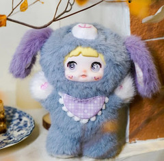Fluffy Animal Costume Plush Doll Blind Box Collectible Figure