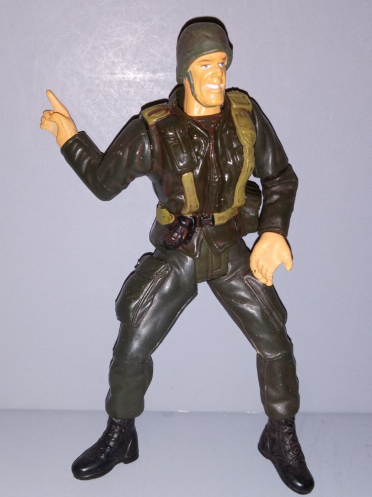 1998 GTI Grand Toys Army Soldier 6″ Vintage Loose Action Figure WWII Style