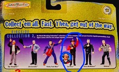 1998 JAKKS Pacific WWF Ringside Collection Series 2 Jim Ross