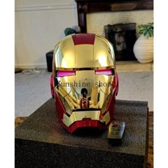 Autoking Iron Man Helmet MK5 1/1 Voice-controlled Mask Transform Cosplay Prop US