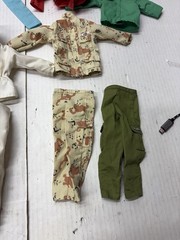 Vintage 1990s Hasbro 12 Inch Gi Joe Clothes Weapons Accessories Lot