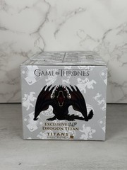Game Of Thrones Titan Vinyl Figures Exclusive Drogon Titan Hot Topic Exclusive