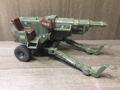 1982 GI JOE HAL Near Complete w/ Blueprints Hasbro ARAH Heavy Artillery Laser