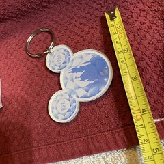 DISNEY D23 EXPO exclusive TSUM TSUM figure MICKEY MOUSE VINYL 2015 & Keychain