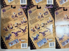 1995 Dragonheart Kenner Lot (8) Action Figures Bowen Hewe Kara King Einon