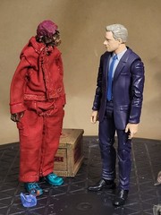 1:12 Scale Stylized Zomb Custom Figure In Jumpsuit