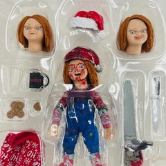 Ultimate Chucky Action Figure Child’s Play Christmas Holiday Edition Toys