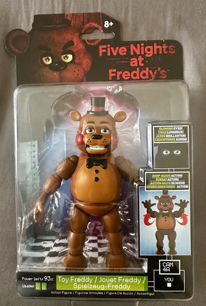 Jazwares Five Nights at Freddy’s Action Figure Toy Freddy New In Package FNAF