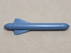 Vintage GI Joe Conquest X-30 Bomb Missile Rocket w/ Cap Part ARAH 1986 – NICE