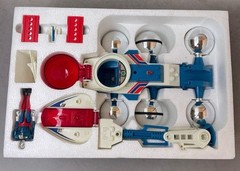 Takara Microman Rolling Thunder 1980s Vintage Opened Near Mint Japan