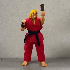 SU-KEN-RED: 1/12 Red Karate Gi uniform for JADA Street Fighter Ken