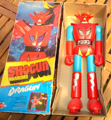 1977 Shogun Warrior 24” Figure Dragun Mattel Vtg Toy Jumbo Machinder In Box