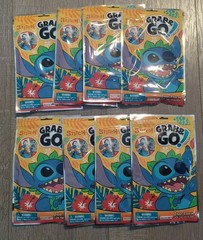 Lot Of 8 Disney Stitch Grab & Go Activity Pack Markers Stickers Coloring Book