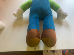 (2-Pack) Super Mario World of Nintendo Jumbo 20 Inch Stuffed Plush Mario & Luigi