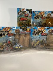 Lot of 6 Jakks Road Champs BXS BMX Bikes GT Schwinn Haro Series 4-7 NIP