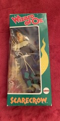 VINTAGE 1974 MEGO WIZARD OF OZ SCARCROW W/DIPLOMA ” 8″ DOLL W/ORIG BOX-NIB-NICE!