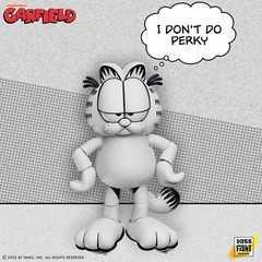 Garfield – Black & White Daily Comic Strip – Action Figure – EE Exclusive