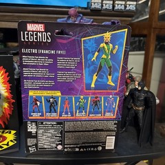 Marvel Legends Retro Spider-Man Electro Francine Frye 6” Action Figure Complete