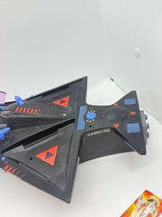 💥RARE 1986 Starcom SHADOWBAT 100% complete Maj Klag w VISOR ID card WORKS💥