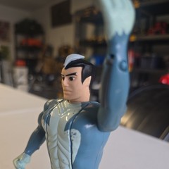 TIGERSHARKS MAKO 1986 Action Figure works great. vintage telepix clean