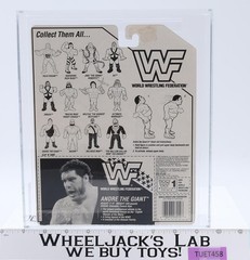 Andre the Giant AFA GRADED 80 80/85/90 WWF Series 1 12-Back 1990 Age 4 & Up Text