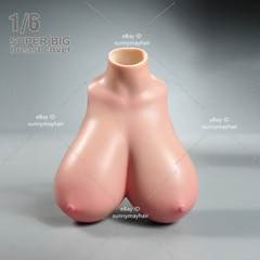 1:6 Female Breast Cover Big Bust Replacement Model For 12” PH TBL Figure Body