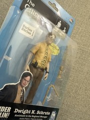 The Office Dwight Schrute Action Figure Lot of 2 Dunder Mifflin Series 1 Sealed
