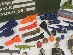 Vintage GI Joe ARAH Hasbro Lanard Mixed Lot Figures Vehicles Weapons Accessories