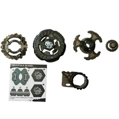 Takara Tomy Metal Master Beyblade Rock Aries ED145 Black WBBA Limited Official