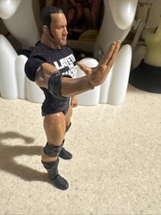 WWE The Rock Elite Collection Layeth the Smacketh Down Wrestling Figure