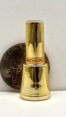 Set 3 Miniature REVLON Nail Polish Red Gold & Purple Zuru Mini Brands Series 4