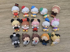 Popmart Pop Bean DIMOO WORLD x DISNEY Classic Minifig COMPLETE COMMON SET OF 15