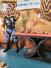 MATTEL WWE ULTIMATE EDITION D-VON DUDLEY WITH EXTRA HANDS & HEADS…… NO BUBBA