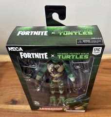 NECA Fortnite x Teenage Mutant Ninja Turtles Leonardo 2026 | NEW & IN HAND