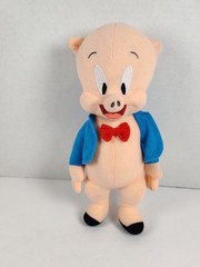 Looney Tunes Porky Pig Plush Toy Warner Bros 11″