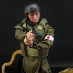 1/6 12″ American Soldier Special Forces Action Figure Model ACU Military Army US