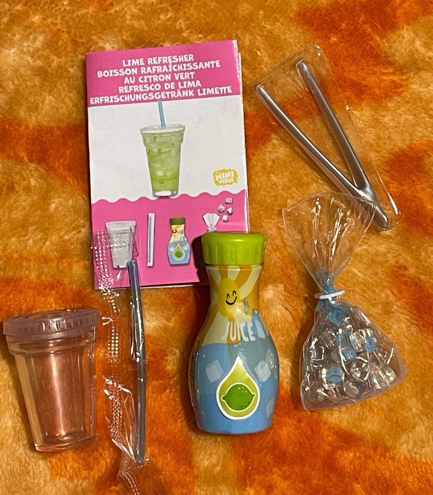 BRAND NEW MGA Miniverse Make It Mini Cafe series 1 Lime Refresher Confirmed