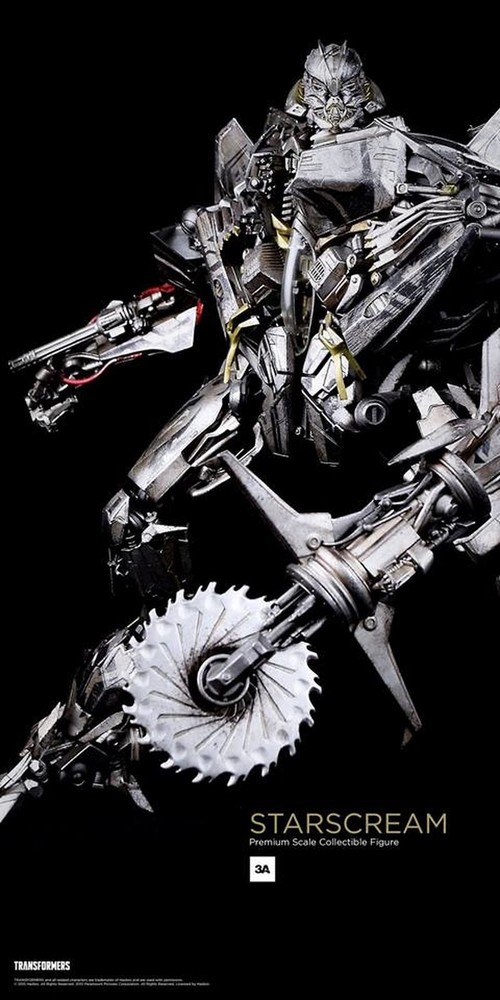 Threezero ThreeA 3A Transformers Starscream Sawblade Premium Bambaland Limited