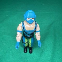 G.I. JOE 1984 COPPERHEAD Rare BLUE GLOVES Variant w/ Filecard Figure ARAH