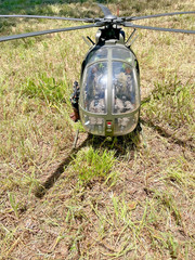 21st Century GI Joe 12″ 1/6 scale Ultimate Soldier Loach helicopter, COMPLETE