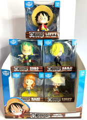 ONE PIECE VINYL FIGURES SET OF 5 FLY GUYS CULTUREFLY with Display Box NEW