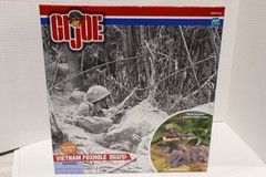 GI Joe Vietnam Foxhole Military Diorama Set Hasbro 2000 #57699 New Sealed 2000