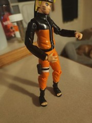 Naruto Uzumaki Fully Jointed Action Figure Orange Black Outfit