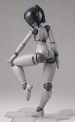 NEW DAIBADI Polynian MMM Shamrock Gray Fresh Ver. Update 130mm Action Figure