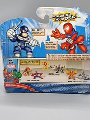 NIB 2007 Marvel Hasbro Super Hero Squad BEN REILLY SPIDER MAN & BULLSEYE 2.5″
