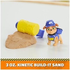 Rubble & Crew, Rubble and Mix Figures with Kinetic Build-It Sand and Toy Tools