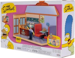 Krusty Burger Diorama from The Simpsons: A Fun Playset for Ages 4 and Up
